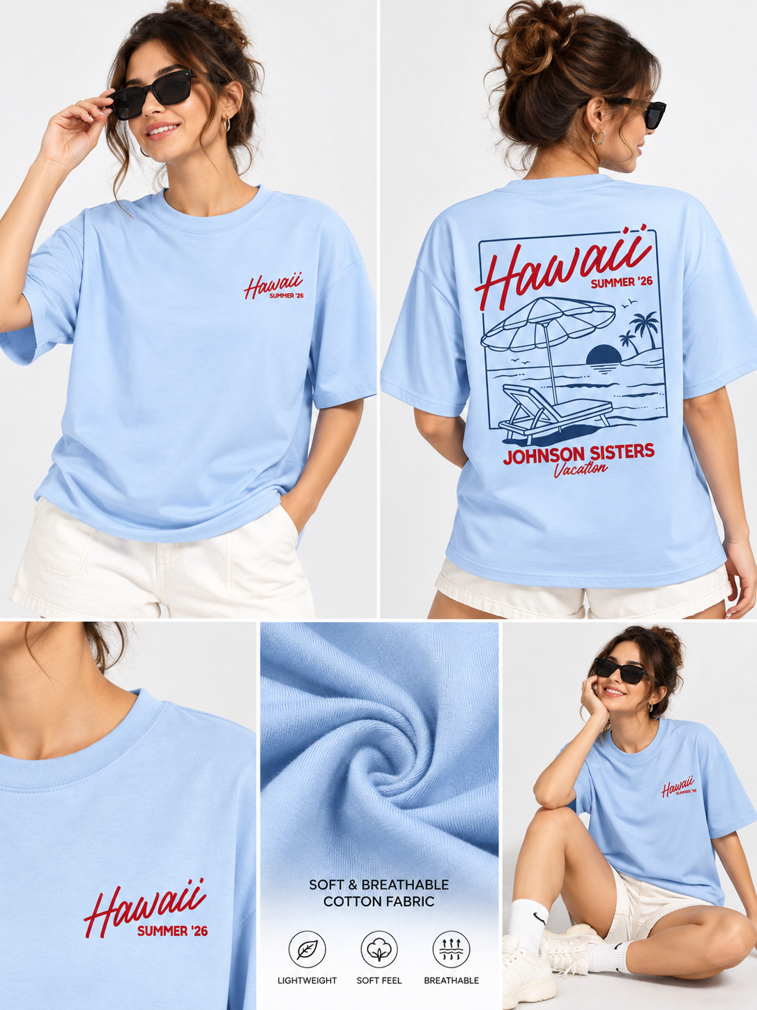 Women Back Printed Relaxed fit Cotton T-Shirt