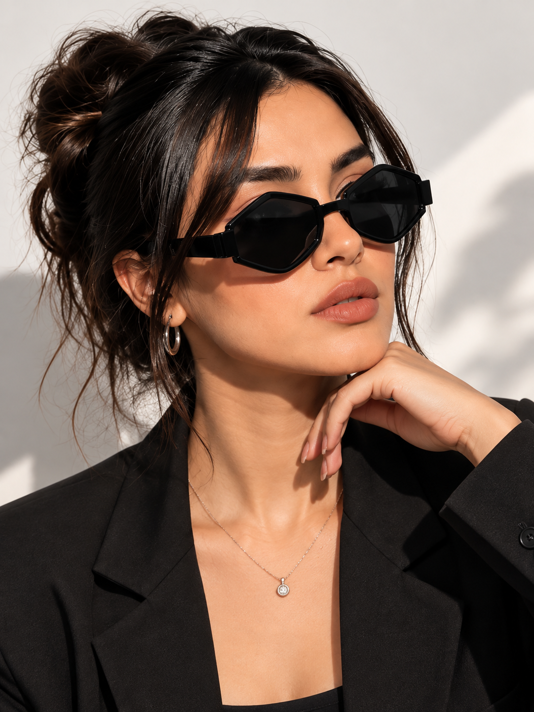 Black Frame & Black Toned Lenses Sunglasses for Women & Men